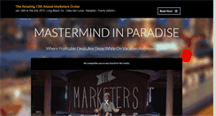 Desktop Screenshot of marketerscruise.com